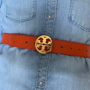 Tory Burch Orange leather
